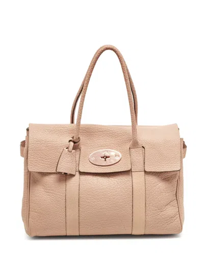 Pre-owned Mulberry Bayswater Tote Bag In Pink