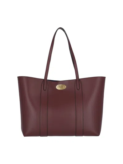 Mulberry 'bayswater' Tote Bag In Red