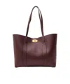 Mulberry Bayswater Bag In Micro Grained Leather In Red