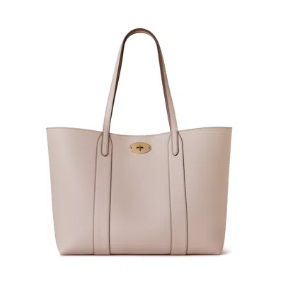 Mulberry Bayswater Tote Blossom Pink In Neutral