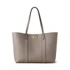 Mulberry Small Leather Bayswater Tote Bag In Brown
