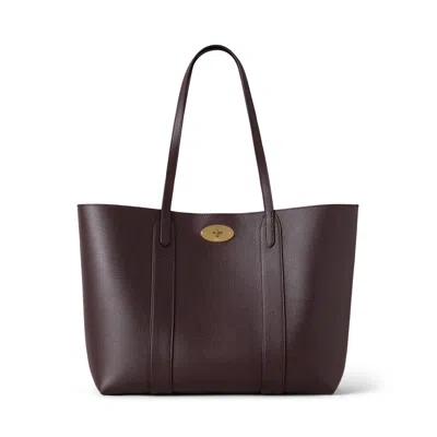 Mulberry Bayswater Tote Ebony In Brown