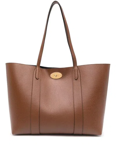 Mulberry Bayswater Tote Two Tone Scg In Brown