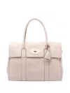 Mulberry Bayswater Turn-lock Handbag In Neutral