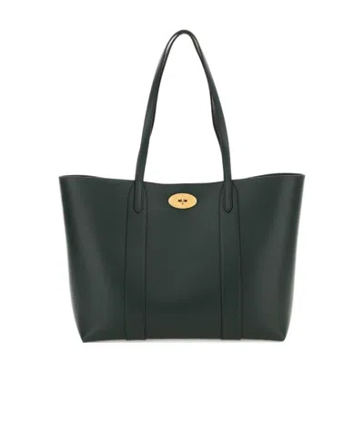 Mulberry Bayswater Twist-lock Small Tote Bag In Black