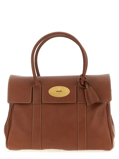 Mulberry Baysweater Shoulder Bag In Brown
