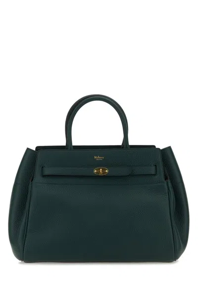 Mulberry Belted Bayswater Tote Bag In Green