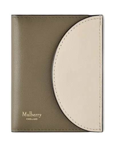 Mulberry Bi-fold Half-moon Wallet In Brown