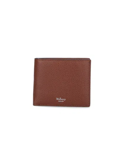 Mulberry Bi-fold Wallet "heritage" In Brown