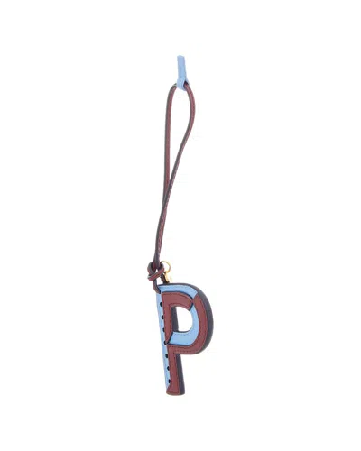 Mulberry Bicolor Leather Key Ring