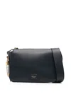 Mulberry Billie Leather Crossbody Bag In 蓝色
