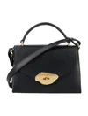 Mulberry Black Lana Small Satchel In Black