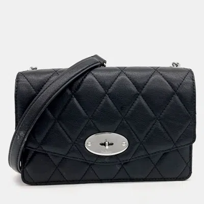 Pre-owned Mulberry Black Leather Small Dali Crossbody Bag