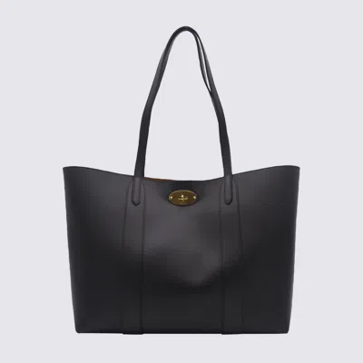 Mulberry Black Leather Tote Bag