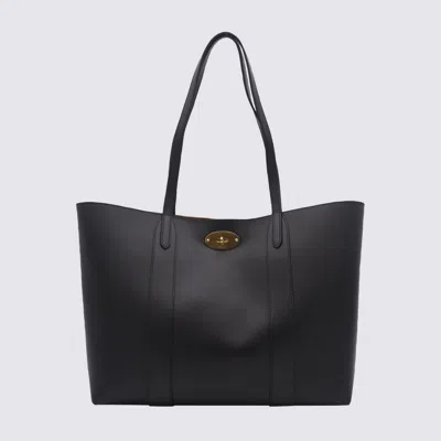 Mulberry Black Leather Tote Bag