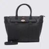 MULBERRY MULBERRY BLACK LEATHER TOTE BAG