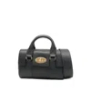 Mulberry Turnlock-top Leather Tote Bag In Black