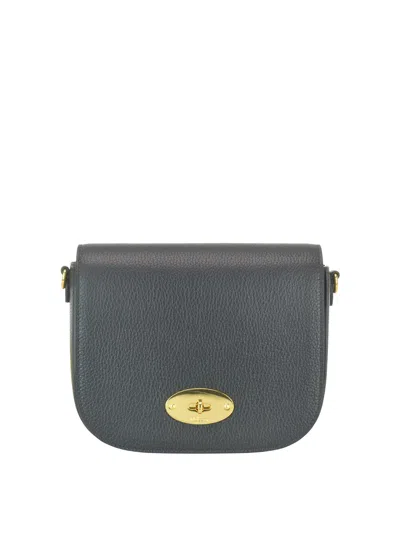 Mulberry Darley Grain Leather Small Bag In Negro