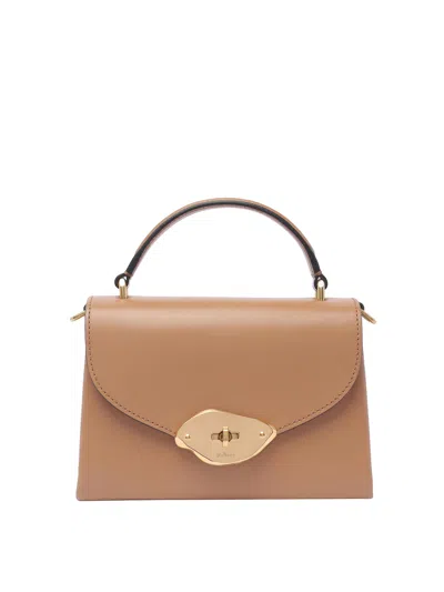 Mulberry Small Lana Top Hand Bag In Brown