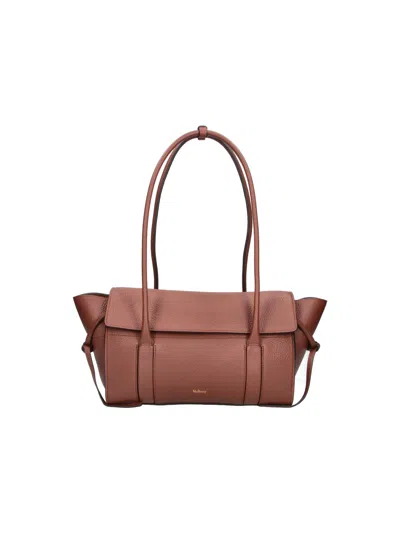 Mulberry Bovine Leather Handbag In Brown