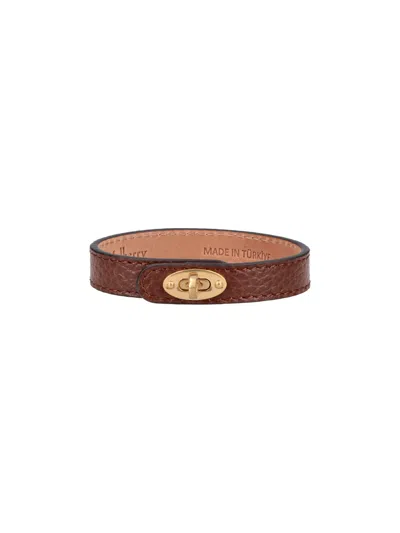 Mulberry Bracelet "bayswater Thin" In Brown