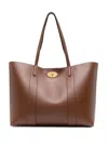Mulberry Brown 'bayswater' Hand Bag With Flap Detail