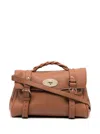 MULBERRY MULBERRY BROWN LEATHER ALEXA HANDLE BAG