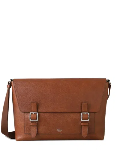 Mulberry Buckle-fastening Leather Bag In Brown