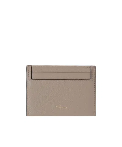Mulberry Calf-leather Cardholder In Brown