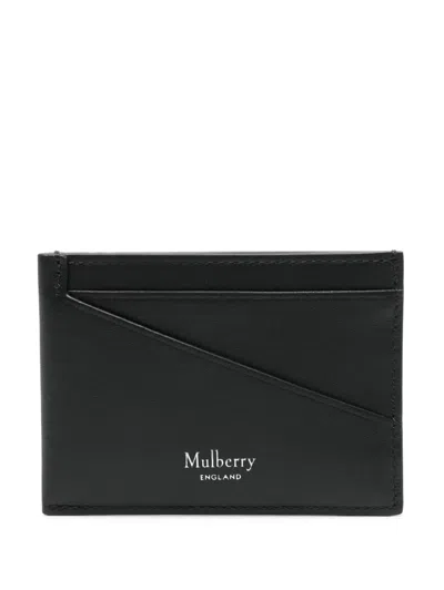 Mulberry Camberwell Leather Cardholder In Black