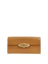 Mulberry Chain Wallet Rectangular Shape In Beige