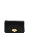 Mulberry Wallet On Chain Wool In Black