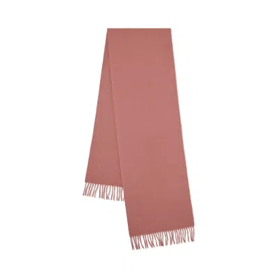 Mulberry Cashmere Scarf In Autumn Rose