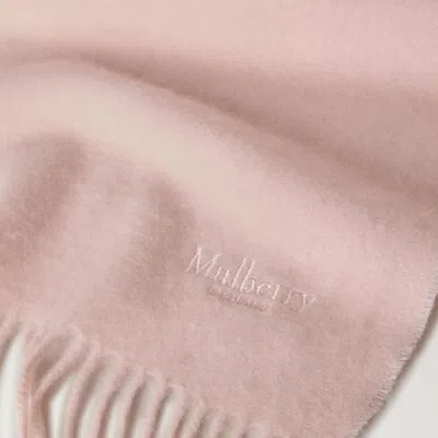 Mulberry Cashmere Scarf Blossom Pink Cashmere