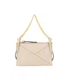 Mulberry Chain-handle Leather Satchel Bag In Nude