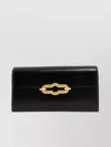 Mulberry Chain Strap Wallet With Gold Hardware