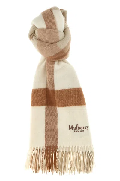 MULBERRY MULBERRY CHECK SCARF