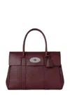 Mulberry Cherry Bayswater Small Tote In Red