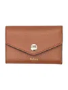 MULBERRY CHESTNUT LEATHER MULTI-CARD WALLET FOR WOMEN