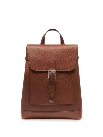 Mulberry Chiltern Grained-leather Backpack In Pattern