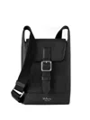 Mulberry Chiltern Leather Phone Pouch In Black