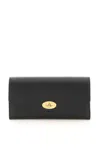 MULBERRY CLASSIC BLACK GRAIN LEATHER WALLET FOR WOMEN