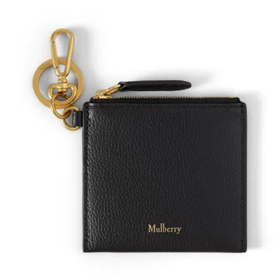Mulberry Clip Zipped Credit Card Pouch
