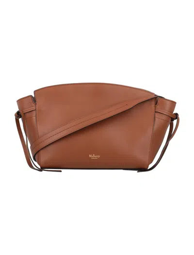 Mulberry Clovelly Crossbody Bag In Orange
