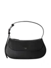 Mulberry Clovelly Curved Zip Shoulder Bag In Black