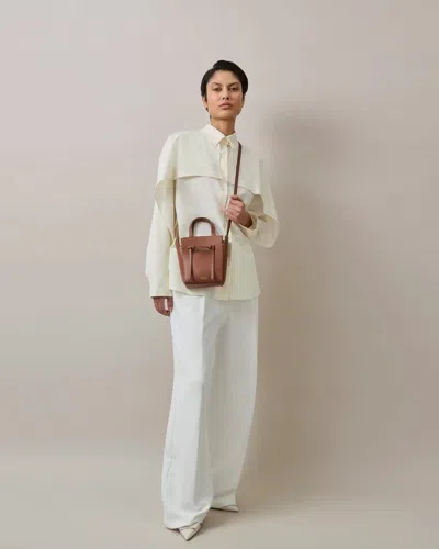 Mulberry Clovelly Mini Tote Bright Oak Micro Classic Grain