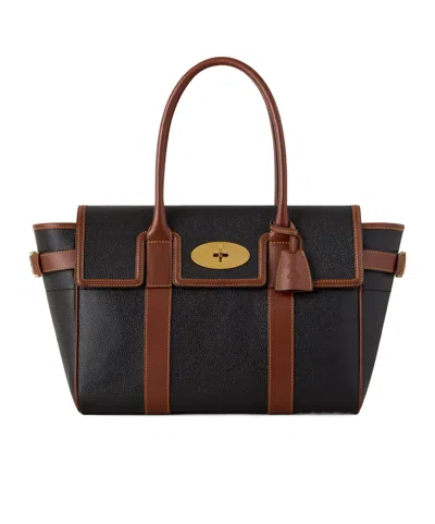 Mulberry Color Block Singleshoulder Bag In Blue