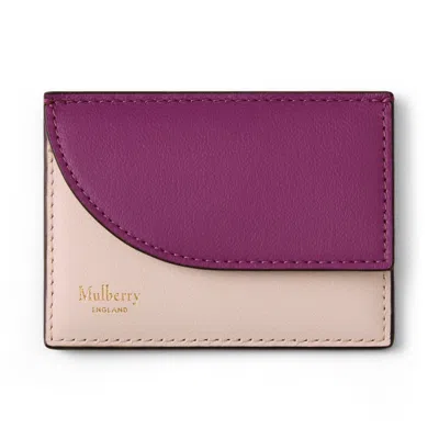 Mulberry Compact Cardholder Blsm Pnk-orchid Blm