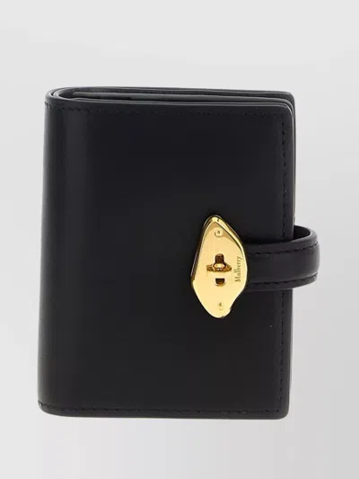 Mulberry Compact Lana Wallet Fold-over Design