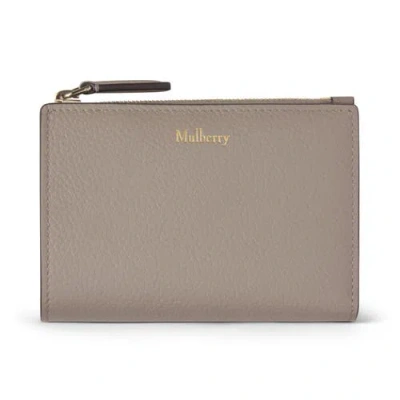 Mulberry Continental Bifold Zipped Wallet In Brown